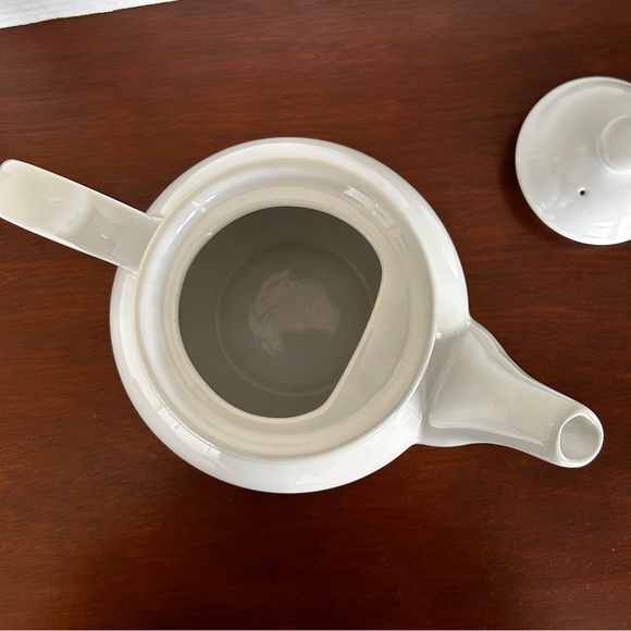 Corelle Coordinates Stoneware White Swirl Teapot Enhancements Pattern - Picture 8 of 16